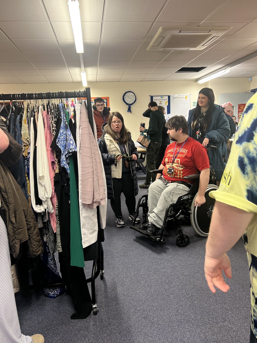 Our Work-skills learners have organised a clothing giveaway, where students can select up to 3 free items 👖👗🧣

This event not only emphasises the importance of giving back  but also helps our learners practice valuable skills such as planning, organisation and communication 🌟