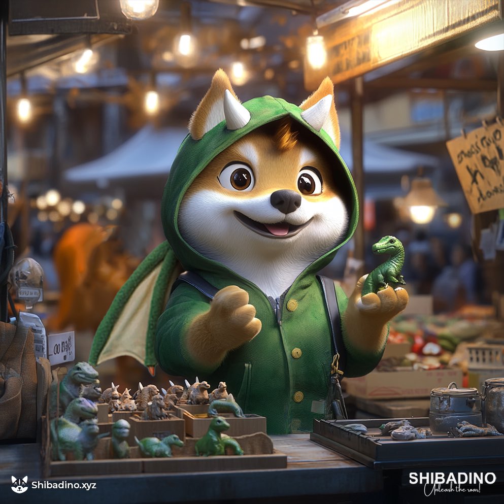 ShibaDinoCoin's tweet photo. $DINO’s secret to success? 

Start small, dream big, and never stop hustling. 🦖💎 
From tiny Dino figures to a global $DINO revolution, this is how legends are made.

With over $2 million raised and counting, our journey is roaring forward to success! 🔥
Check out if you haven’t yet! 
👉🏽https://t.co/RpY8vvNHLF

#Memecoin #supercycle #CryptoNews