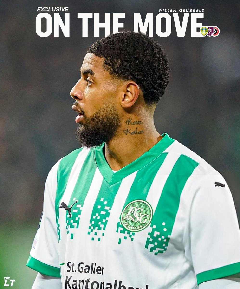 EXCLUSIVE 🚨

Leeds, Burnley and Sheffield United are weighing up moves for St. Gallen striker Willem Geubbels 🇫🇷

With eight goal involvements in 13 Swiss Super League games this season, the 23-year-old has impressed 👏

#LUFC #TwitterClarets #TwitterBlades