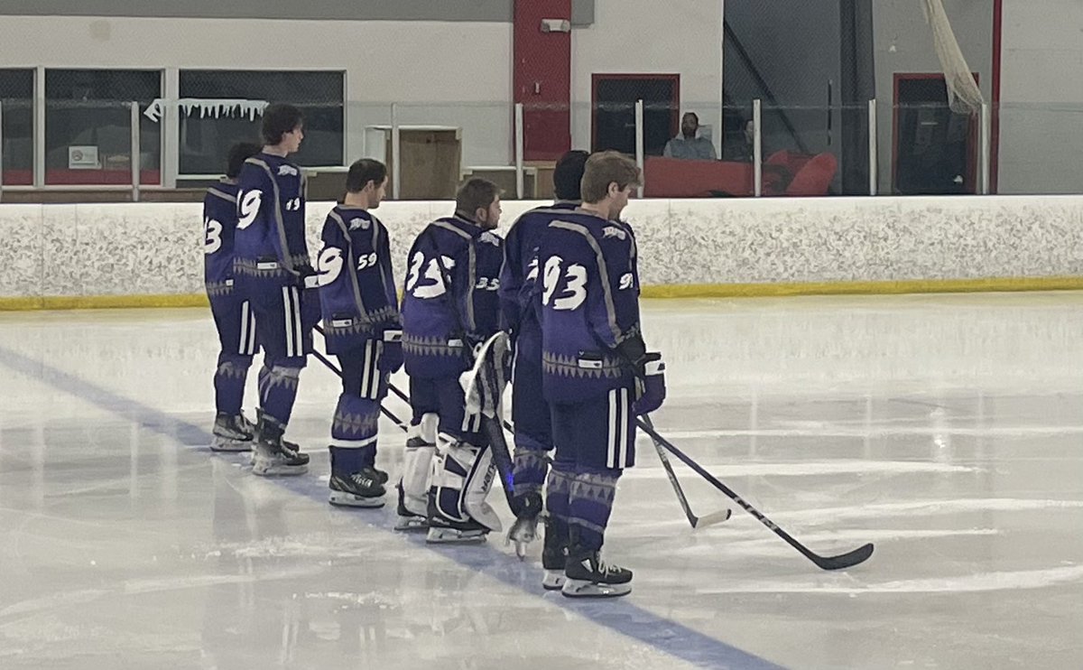 Steve_Denny2's tweet photo. Did you know? HPU has men’s and women’s hockey. A fun weekend including my first ceremonial puck drop experience. HPU defeated Wake Forest 4-1 and came up short to Boston College 3-1. #IntercollegiateClubSports @hpuclubsports https://t.co/ukTH1DJ1C7