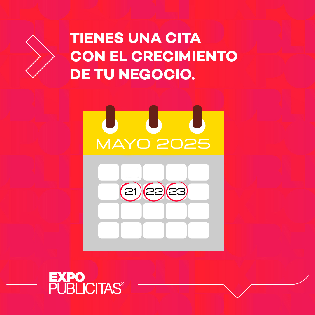 EXPOPUBLICITAS_'s tweet image. ¿Eres fabricante o proveedor de soluciones para las Industrias de la #publicidad y del #marketing?
¡Contrata tu stand hoy! expopublicitas.com/expositores/
#VisualMerchandising #RetailMarketing #DigitalSignage #SmartRetail #AdTech #MarTech #EventTech #EventMarketing