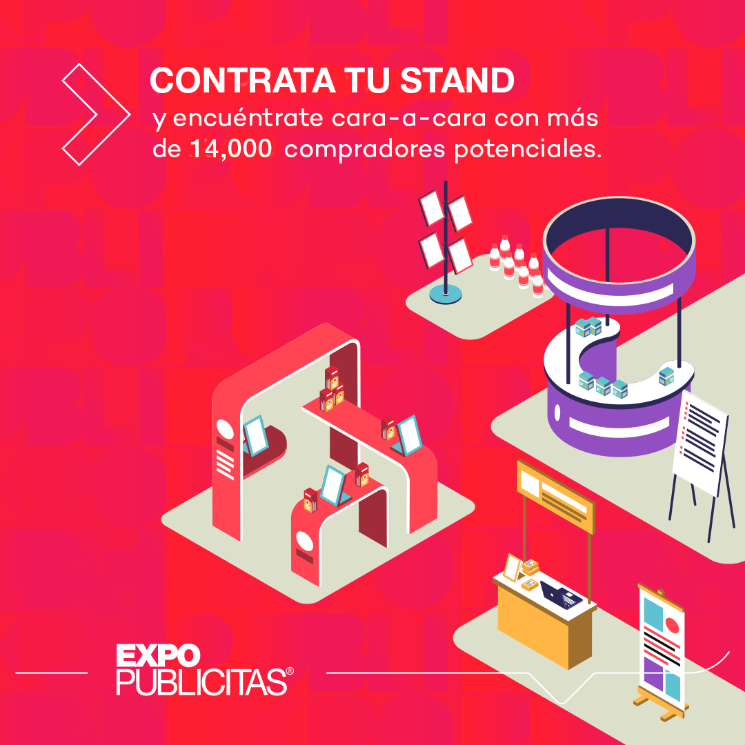 EXPOPUBLICITAS_'s tweet image. ¿Eres fabricante o proveedor de soluciones para las Industrias de la #publicidad y del #marketing?
¡Contrata tu stand hoy! expopublicitas.com/expositores/
#VisualMerchandising #RetailMarketing #DigitalSignage #SmartRetail #AdTech #MarTech #EventTech #EventMarketing