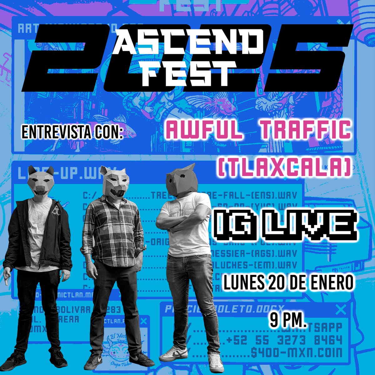 Hoy a las 9 pm estaremos en vivo en el Instagram del Ascend Fest para una entrevista exclusiva.

¡No se lo pierdan arqueros!

🐺🐯🦉🏹🙌🔥❤️👏