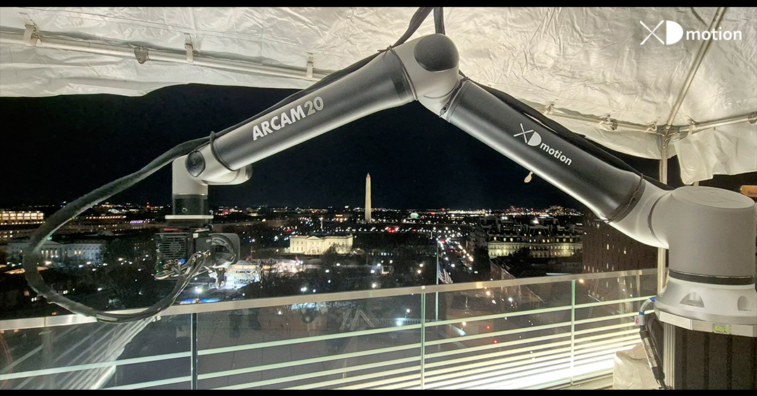 motion_xd's tweet image. Live from the White House for President Trump’s Inauguration on CBS News!
Our ARCAM 20 is delivering stunning augmented reality shots with the CBS graphics team. 
#trumpinauguration #cbsnews #liverobotics #augmentedreality #arcam #xdmotion #unreal
