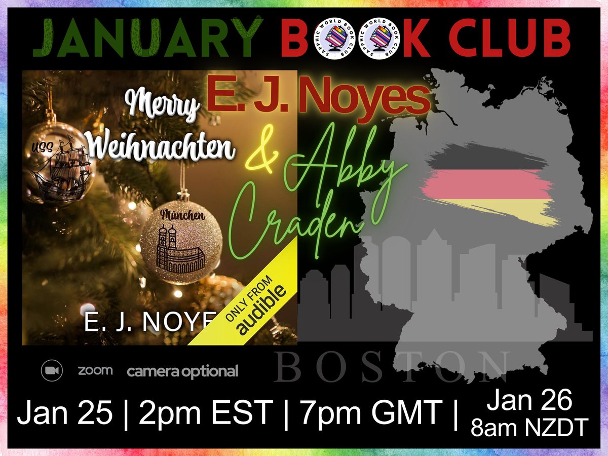 Sapphic World Book Club (@sapphicworldbkc) on Twitter photo 🥵5 DAYS✏️
“Draw me like one of your German girls, Evie.” 👀🤯
If you got hot under the collar join us this Sat, 01/25 <a href="/2pm/">Two O'clock</a> (EST)/Sun, 01/26 <a href="/8am/">8am</a> (NZDT), with <a href="/zgrokit/">E. J. Noyes 🤷🏻♀️</a> & @abby_craden for our steamy #BookClub & Q&A event!🔥
👇Sign up here👇
forms.gle/Fjw2TdygqsTzeR… 🥵5 DAYS✏️
“Draw me like one of your German girls, Evie.” 👀🤯
If you got hot under the collar join us this Sat, 01/25 <a href="/2pm/">Two O'clock</a> (EST)/Sun, 01/26 <a href="/8am/">8am</a> (NZDT), with <a href="/zgrokit/">E. J. Noyes 🤷🏻♀️</a> & @abby_craden for our steamy #BookClub & Q&A event!🔥
👇Sign up here👇
forms.gle/Fjw2TdygqsTzeR…
