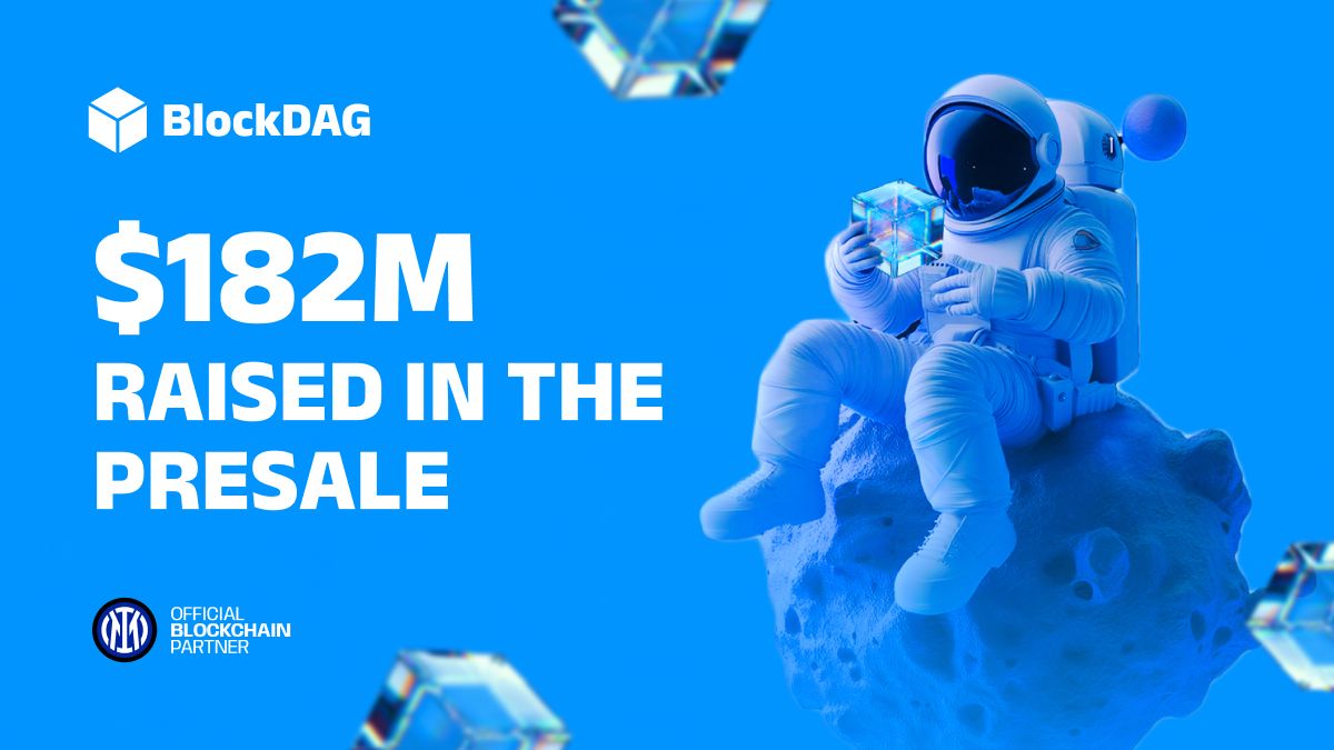 🔥$182 MILLION RAISED! BlockDAG is rewriting the story of #crypto success,  and YOU are the heroes of this incredible journey.💪  https://t.co/LUh7f9ktvb #blockchain #defi #cryptocommunity #bitcoin