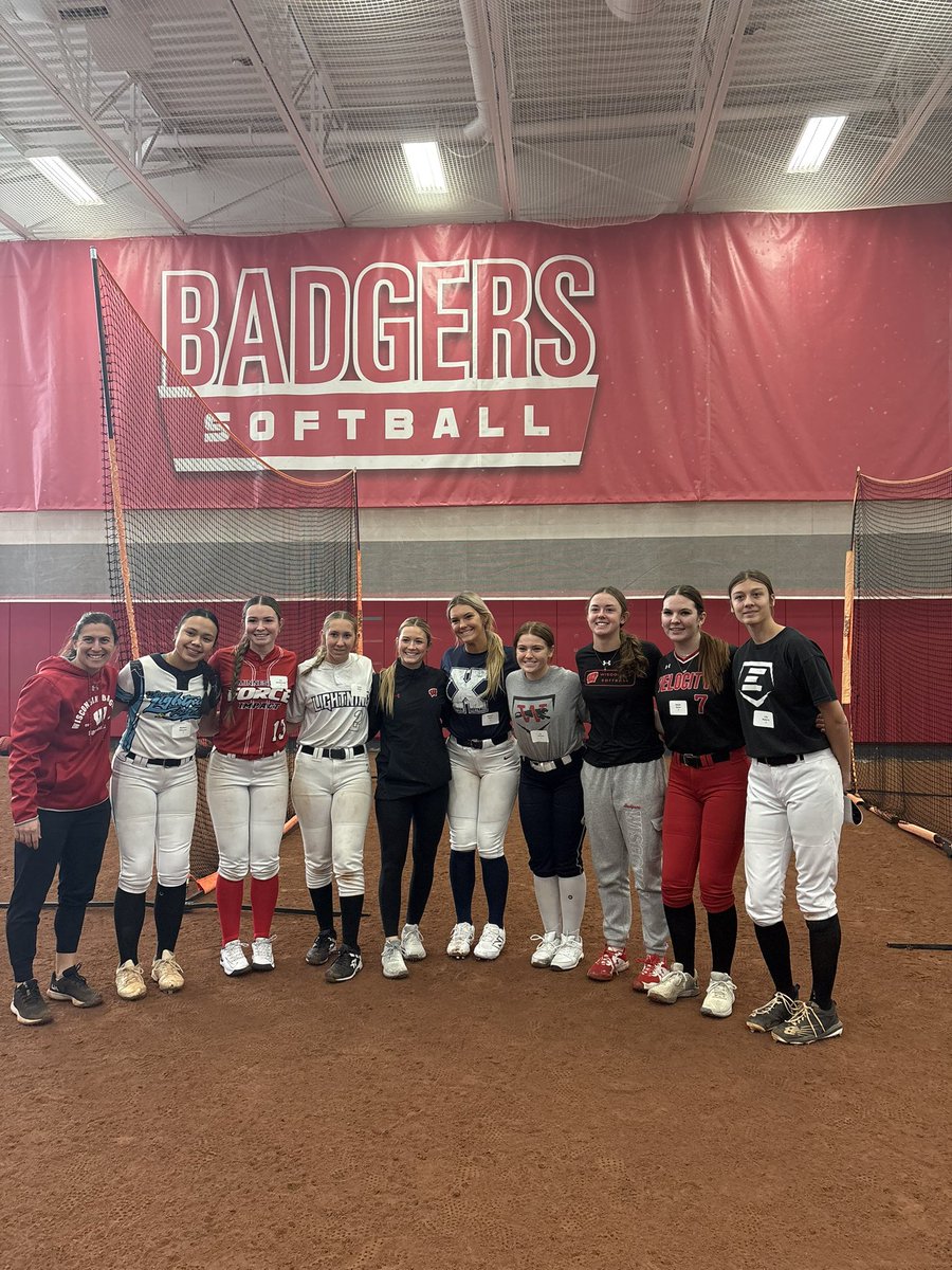 Ava Abrahamson (@avaabrahamson27) on Twitter photo Got the opportunity to come down to Wisconsin and had an awesome time at the camp!! I learned so many new things with pitching!! Thank you to all the coaches and players who made this happen. <a href="/BadgerHealy/">BadgerCoachHealy</a> <a href="/dzym6/">Danielle Zymkowitz</a>
<a href="/MNForceImpact/">Minnesota Force Impact</a> Got the opportunity to come down to Wisconsin and had an awesome time at the camp!! I learned so many new things with pitching!! Thank you to all the coaches and players who made this happen. <a href="/BadgerHealy/">BadgerCoachHealy</a> <a href="/dzym6/">Danielle Zymkowitz</a>
<a href="/MNForceImpact/">Minnesota Force Impact</a>