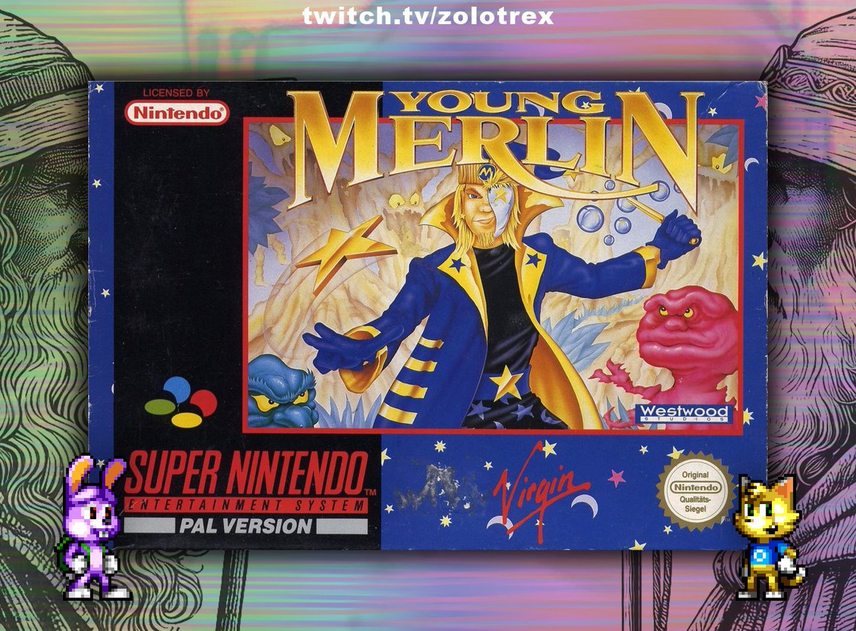 Nouvel arc sur ma chaîne, on va jouer à tout les jeux qui parlent de MERLIN, le magicien de tout les magiciens, on commence par son adolescence du coup => twitch.tv/zolotrex