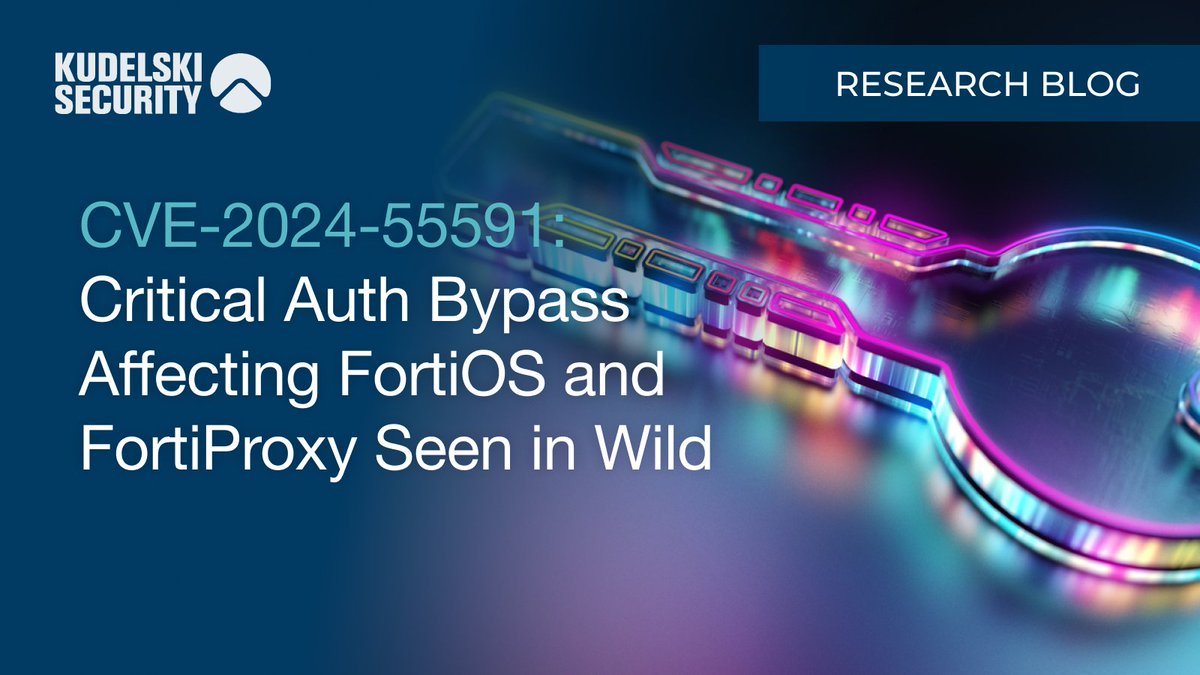 🚨 Critical Alert for FortiOS &amp; FortiProxy Users 🚨

A critical security issue is being actively exploited, allowing attackers to bypass authentication. Take steps to understand the risks and protect your organization.

👉 Read our latest blog for key insights: