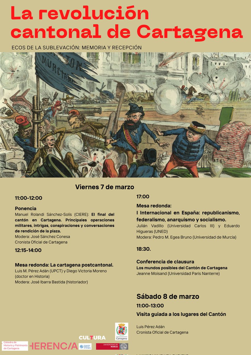 II Congreso Revolución Cantonal de Cartagena tweet media