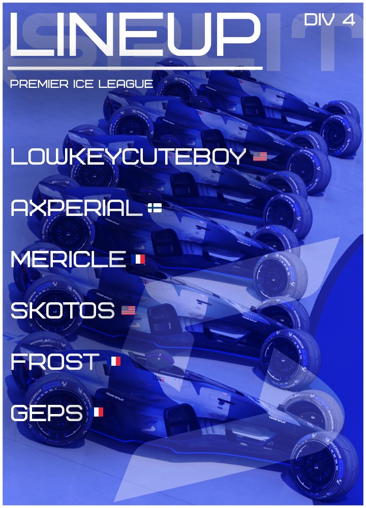 We are competing with 2 lineups in Premier Ice League Season 2. The main lineup, Split, is in division 2 while the second lineup, Slipt, can be found in division 4. First matches this weekend! #SplitOrQuit