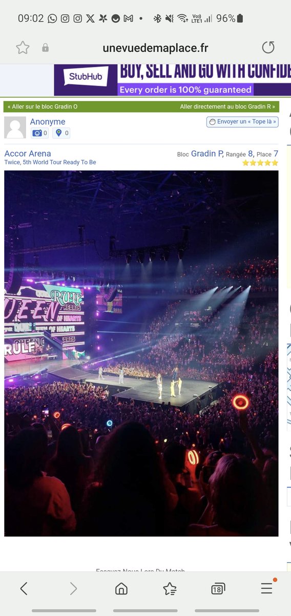 luluvilledieu6's tweet photo. #WTS 

TOMORROW X TOGETHER (TXT)
📍Paris    🎫 CAT Or   💵 165€
Je vends ma Cat OR car j’ai trouvé une platinum !
J'ai payé plus mais j'arrondis a 165€
DM pour plus d'infos.
(Rt svp)
#AccorArena #Paris #TXT wtb world tour act 2 promise @TXT_FR_Fanbase #TXTWTS #TXTinEurope https://t.co/iWZkSRQF3g