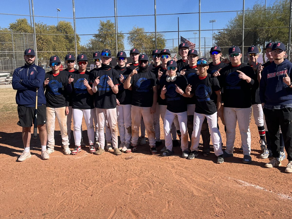SWWBC_'s tweet image. Final out of the Southwest Wood Bat MLK underclass tournament!
Congrats to the champions! Boys of Summer are your champions!
