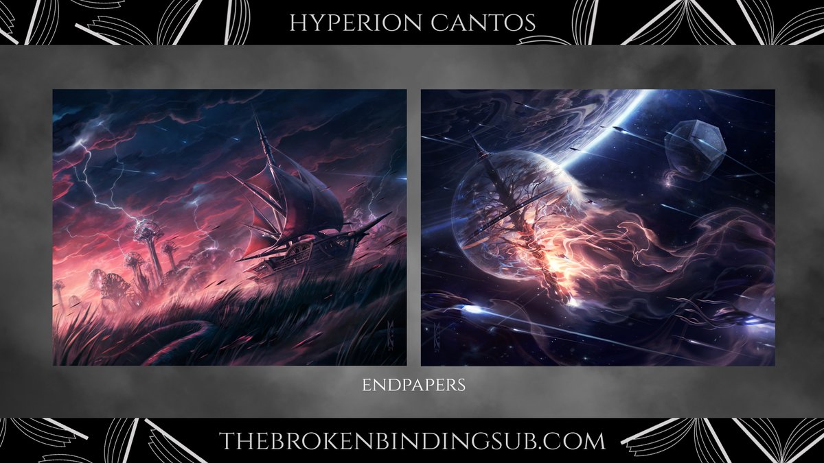 We are beyond excited to reveal the mock ups for our special edition of Hyperion by Dan Simmons! 😍💚
