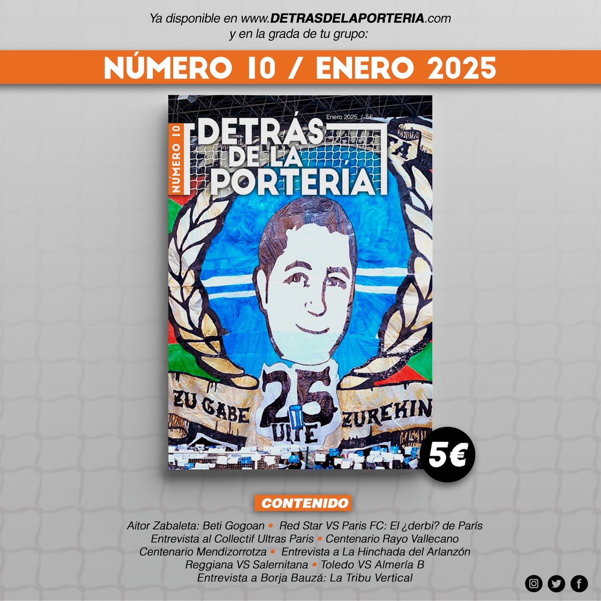 DETRÁS DE LA PORTERÍA tweet media