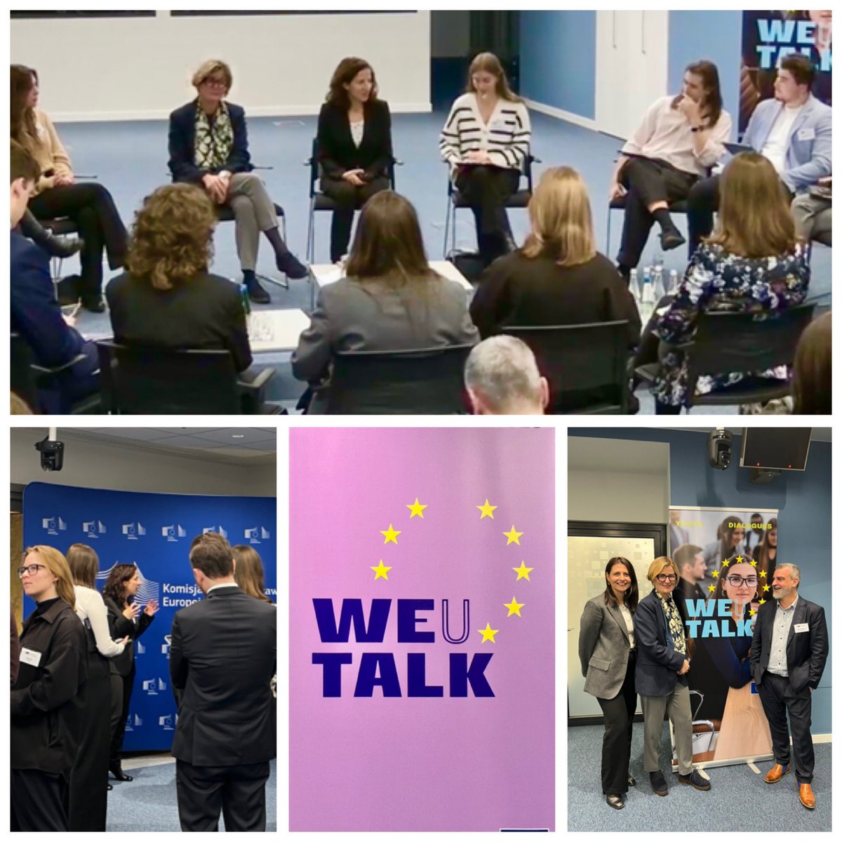 PiaAhrenkilde's tweet photo. Joy to be at 🇪🇺Youth Policy Dialogue w/ EVP @RoxanaMinzatu at @EUinPL this pm.

In today’s digital space we need to hear from young people - lots of good ideas from participants on how to tackle disinformation!

Digital literacy must be a 🔝 priority for Education. #UnionOfSkills https://t.co/Qp9PCHJvck
