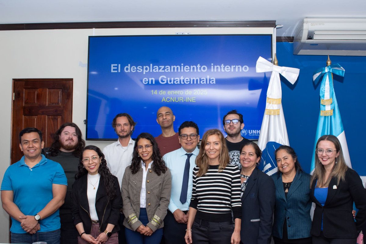 INE_Guatemala's tweet photo. El Instituto Nacional de Estadística #INE y la Agencia de la #ONU para los Refugiados @ACNURGuate están trabajando en conjunto para la elaboración de infografía sobre el desplazamiento interno en Guatemala.

Lee la nota completa aquí: ➡🔗🌐 https://t.co/lBYBvz1kSi https://t.co/x5DOct7MW1