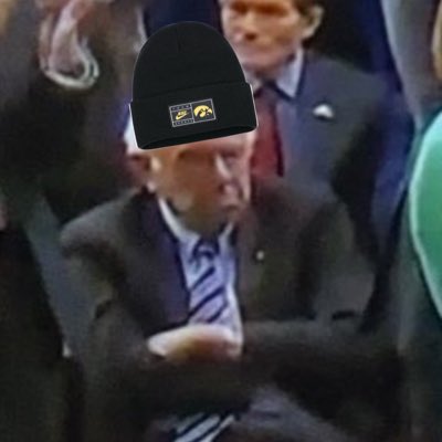 Hawkeye Bernie tweet media