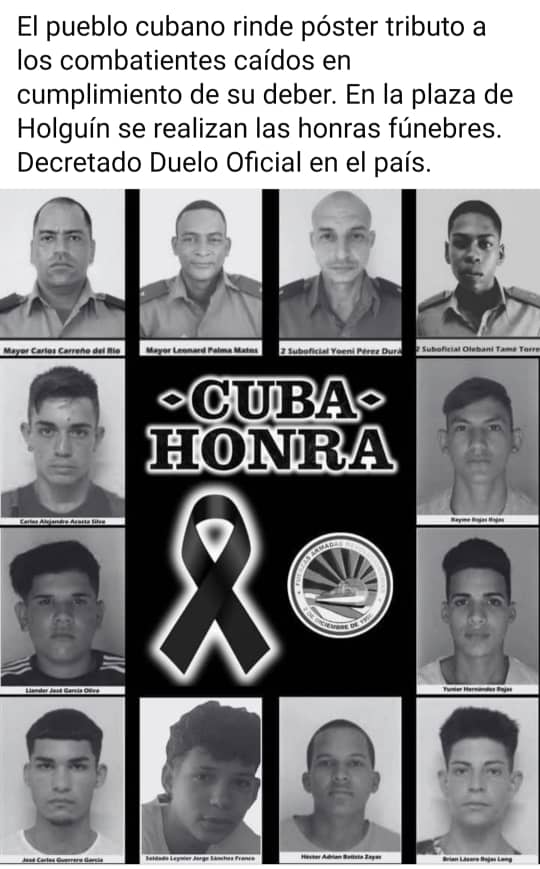 Cuba rinde tributo a nuestros héroes
#CubaHonra
#Cienfuegos x Más Victoria