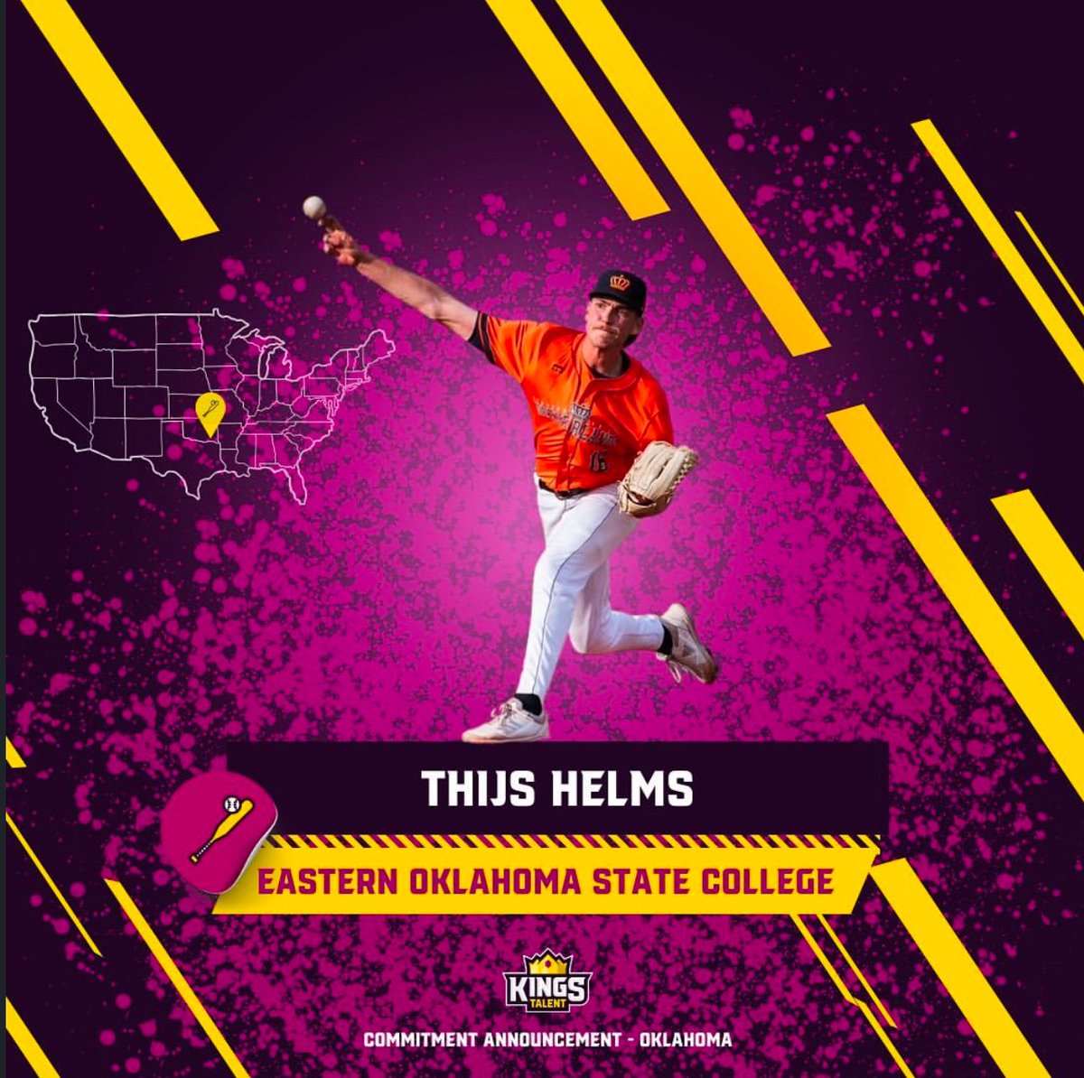 ThijsHelms's tweet image. Excited to announce my commitment to Eastern Oklahoma State College.
I can not wait for the season to start this spring!!
@EOSC_Baseball
