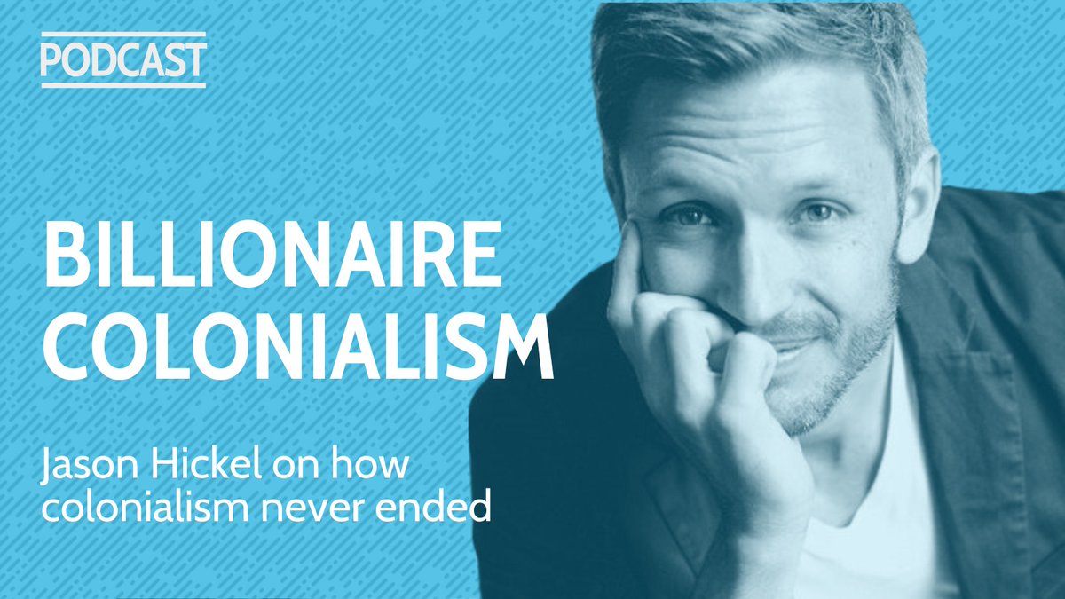EQUALS: Reimagining Our Economy (@equalshope) on Twitter photo 🔊NEW EQUALS EPISODE: BILLIONAIRE COLONIALISM? ft <a href="/jasonhickel/">Jason Hickel</a>
As we start the #Davos week, Nafkote & <a href="/maxlawsontin/">Max Lawson</a> interview <a href="/jasonhickel/">Jason Hickel</a> on extreme inequality, how our world is still colonial, and how we can fight back.
Tune in▶️: pod.fo/e/2a162d 🔊NEW EQUALS EPISODE: BILLIONAIRE COLONIALISM? ft <a href="/jasonhickel/">Jason Hickel</a>
As we start the #Davos week, Nafkote & <a href="/maxlawsontin/">Max Lawson</a> interview <a href="/jasonhickel/">Jason Hickel</a> on extreme inequality, how our world is still colonial, and how we can fight back.
Tune in▶️: pod.fo/e/2a162d