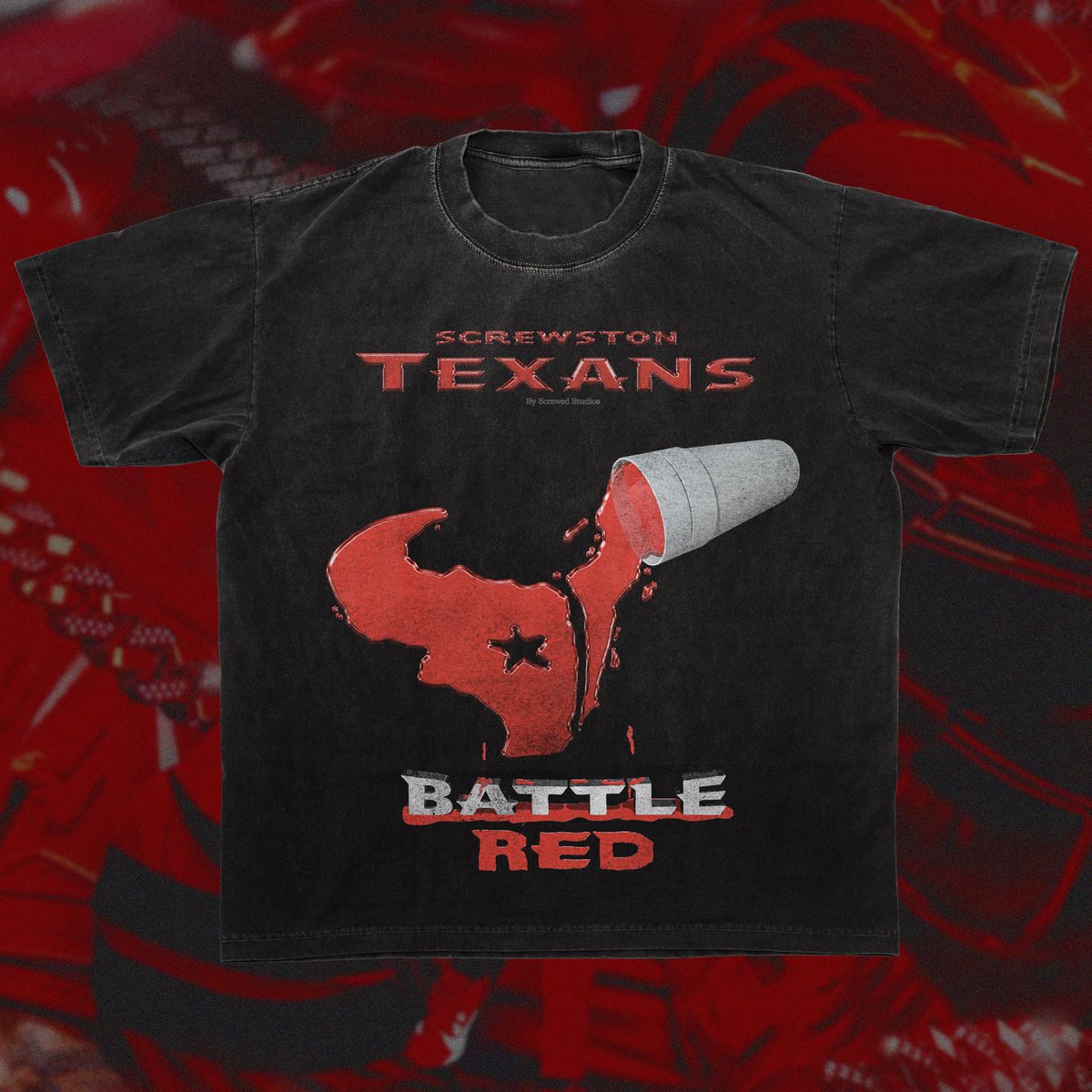 screwedupfitted's tweet photo. We Bleedin &amp; Sippin Battle Red 🍷🛢️🫗

#BattleRed #Texans 

Grab one here 🫱🏽‍🫲🏻 - https://t.co/qc6gAvrCtZ https://t.co/1RT8hioLgA