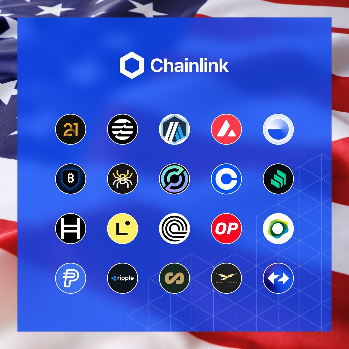 🇺🇸 THE NEXT EVOLUTION OF GLOBAL MARKETS ➡️ #CHAINLINK ♾ #RIPPLE