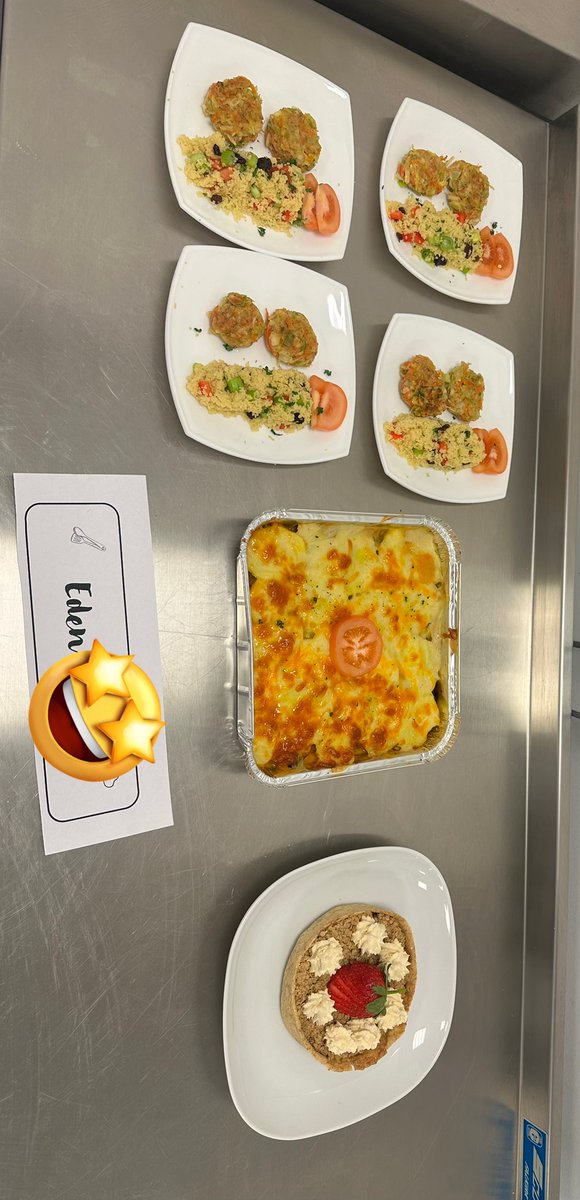 HarrisHomeEc's tweet image. Miss Milne’s A column Practical Cookery class completed their practical formal assessment today! The class showed lots of determination and a range of skills throughout the session. Well done all! 👏🏻 Only a few examples below of the fantastic work! 🤩🙌🏻