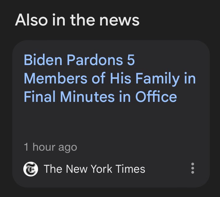 MikeBenzCyber's tweet image. As predicted, Joe Biden pardoned EVERYBODY at the very last second he was in office: his whole family (including brother Jim Biden who was in on the Hunter schemes), Mark Milley (who orchestrated J6), and Fauci (who orchestrated Covid)