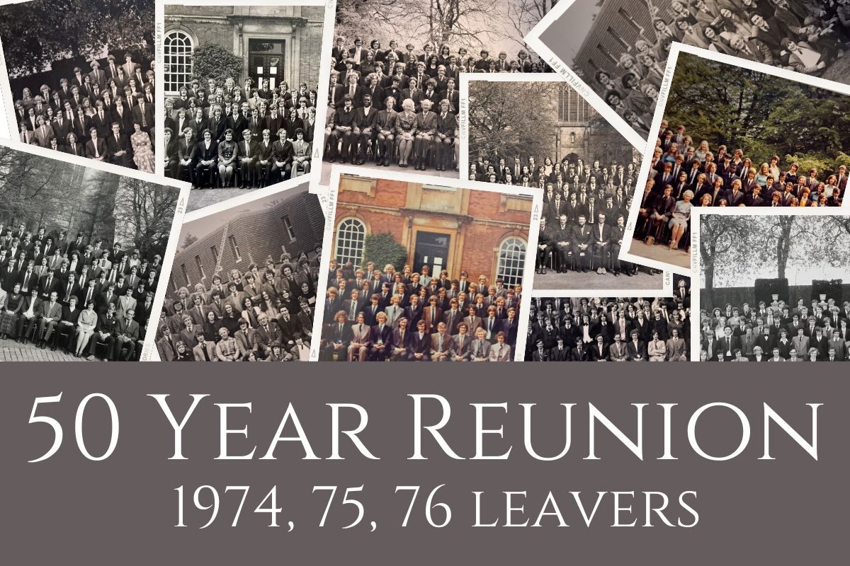 This year marks the 50th anniversary of leaving Marlborough for the class of 1975. To honour this occasion, we warmly invite the 1974, 75 and 76 leavers to celebrate this milestone by returning to the College.

Book your spot on the College website: buff.ly/4gXpDg7