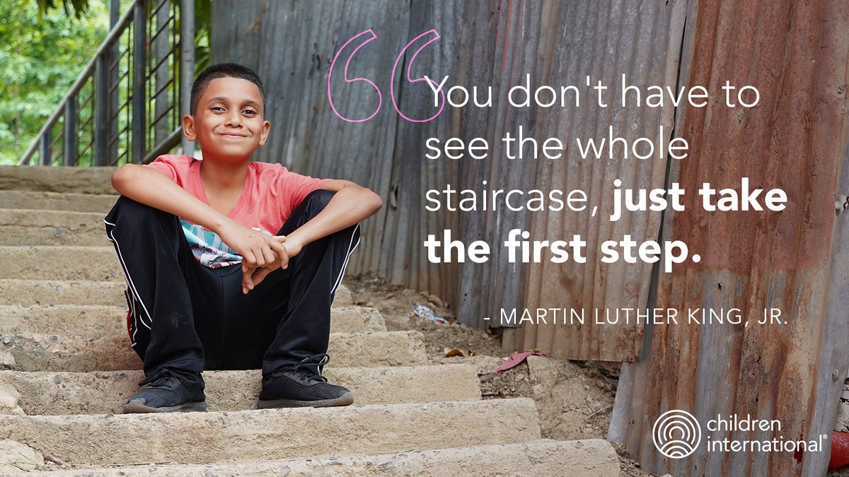 Today’s #MLKDay is the 30th anniversary of this National Day of Service. On this U.S. holiday and every day, our mission is to embrace a world that fosters empowerment and opportunity for all. Together, we're ending generational poverty.

#ChildrenInternational #endpoverty