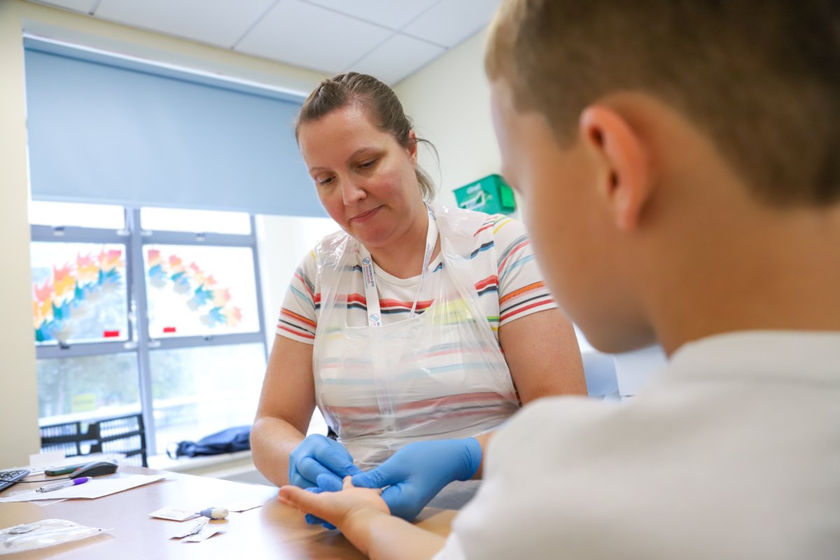 Medway NHS Foundation Trust (@medway_nhs_ft) on Twitter photo Riley and Corey were superstars when they took part in the ELSA diabetes research study, which screens children for type 1 diabetes.
<a href="/Medway_Research/">Medway NHSFT Research and Innovation Team</a> is running clinics this month for children aged 3 to 13 to take part. To find out more and sign up, go to orlo.uk/ykxsE Riley and Corey were superstars when they took part in the ELSA diabetes research study, which screens children for type 1 diabetes.
<a href="/Medway_Research/">Medway NHSFT Research and Innovation Team</a> is running clinics this month for children aged 3 to 13 to take part. To find out more and sign up, go to orlo.uk/ykxsE
