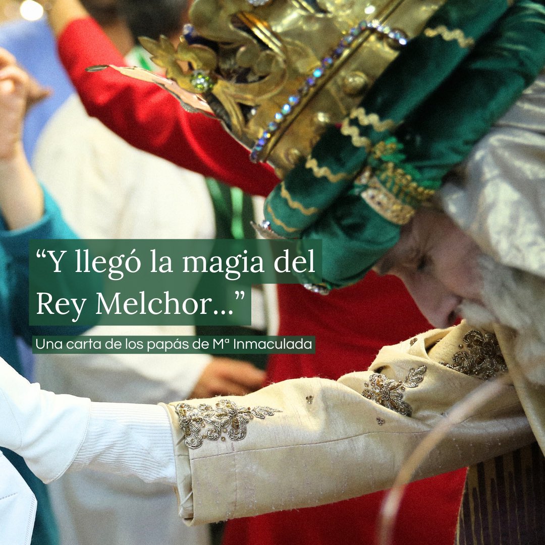 ✨“Cuando llegamos al salón, estaban todos los beduinos del Rey y María se quedó bastante abrumada, se agarró a la pierna de su hermana. Cuando escuchó y vio al Rey Melchor, se obró el milagro, María se fue para él, lo llamó por su nombre y se abrazó a él”. 

➡️ Conoce la