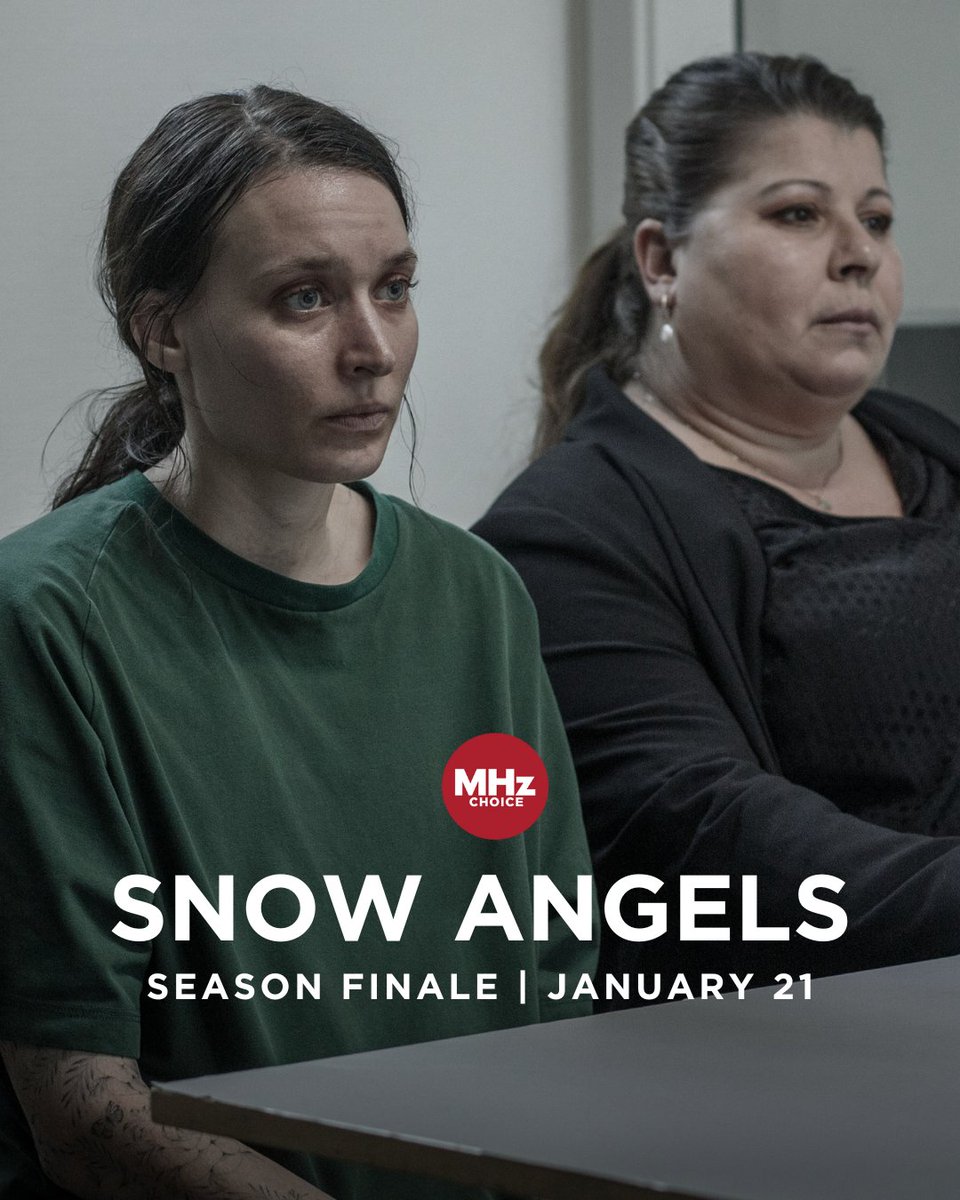 MHzChoice's tweet image. The chilling journey of SNOW ANGELS comes to an end on January 21st. Don’t miss the gripping season finale, only on MHz Choice! ❄️🎥