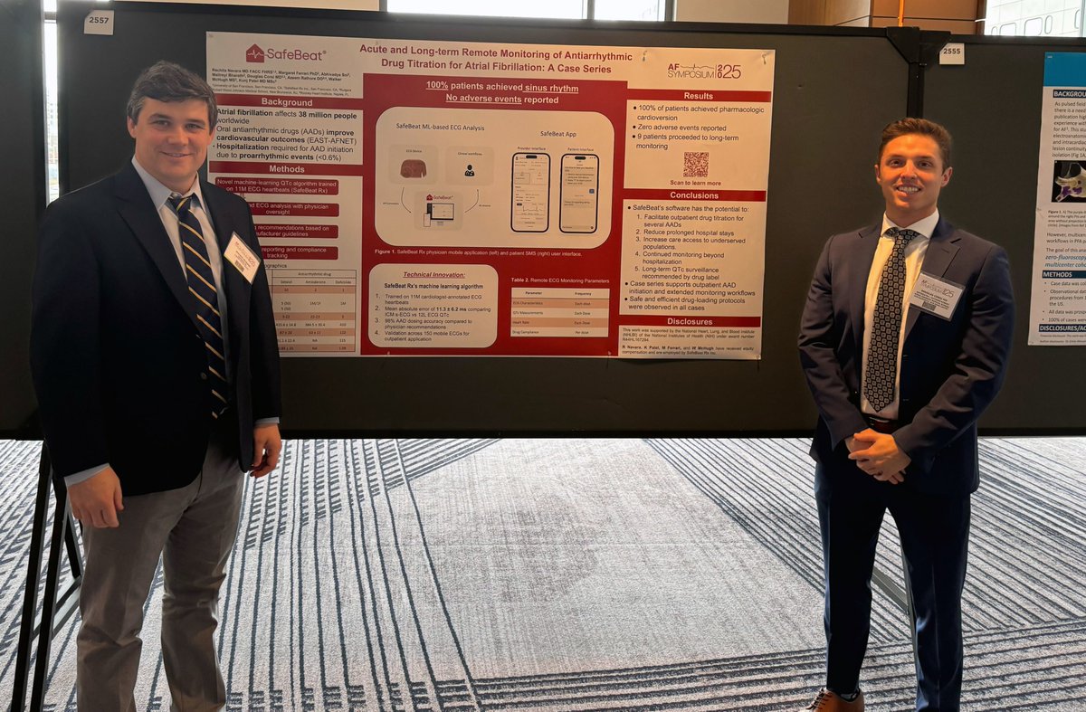 SafeBeat Rx (@safebeat) on Twitter photo What an incredible week at the 30th Annual #AFSymposium2025 in Boston! <a href="/SafeBeat/">SafeBeat Rx</a> is grateful to have been part of this milestone event. Thank you to everyone who made this year's AF symposium so impactful—here’s to many more years of innovation and collaboration! What an incredible week at the 30th Annual #AFSymposium2025 in Boston! <a href="/SafeBeat/">SafeBeat Rx</a> is grateful to have been part of this milestone event. Thank you to everyone who made this year's AF symposium so impactful—here’s to many more years of innovation and collaboration!