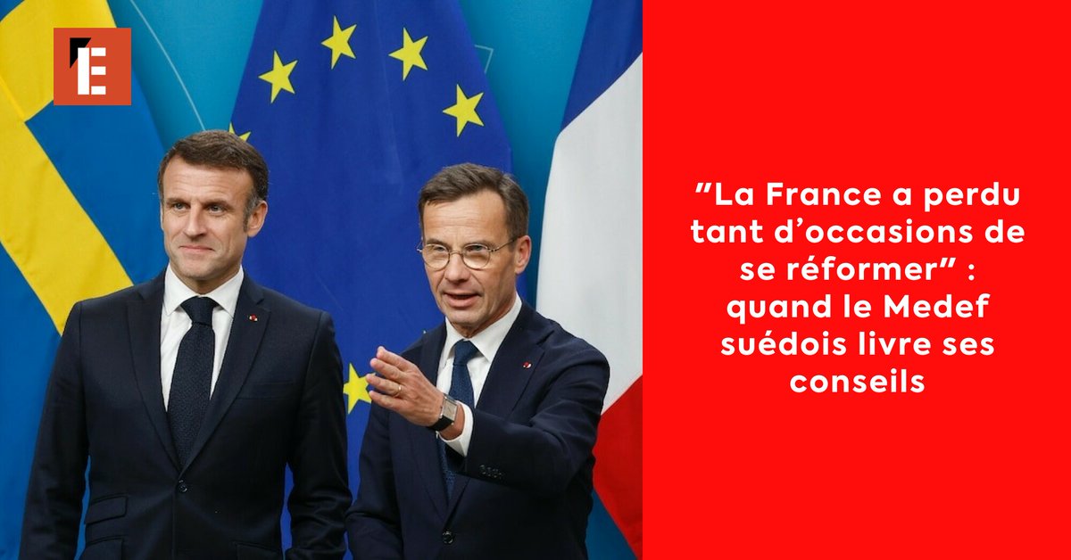 Rétablissement des finances publiques, refonte du système de retraite, réforme de l’Etat… La Suède est aussi passée par là. Une source d’inspiration pour la France ? L’analyse d’<a href="/AnnaStellinger/">Anna Stellinger</a>, la n° 2 du patronat suédois ➡️ l.lexpress.fr/Igx

✍️ <a href="/beatricemathieu/">Beatrice Mathieu</a>