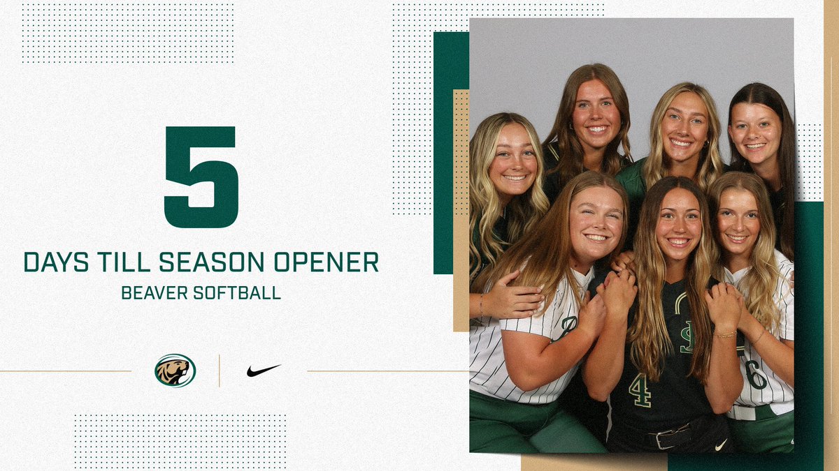 5 days till GAME DAY!!

#GoBeavers #BeaverTerritory