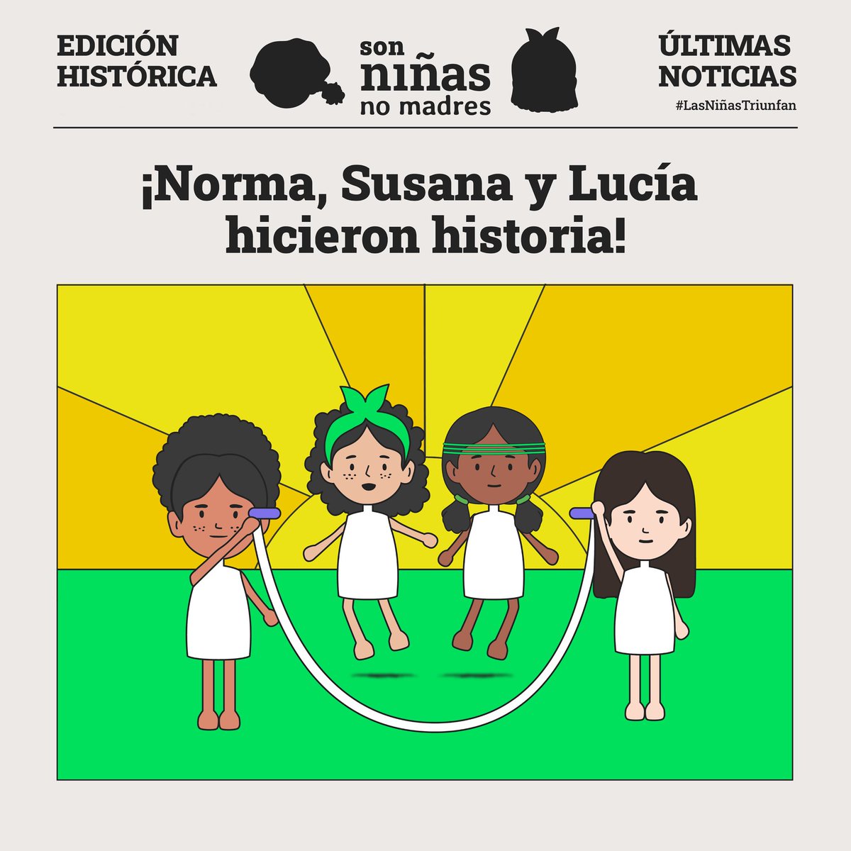 ReproRightsLAC's tweet image. El Comité de Derechos Humanos de @ONU_es
condena a Ecuador y Nicaragua por forzar a niñas a ser madres. Los Estados deben repararlas y garantizar el acceso a salud reproductiva.
Es un momento histórico. ¡Hoy #LasNiñasTriunfan! 💚🌎
Lee el comunicado: bit.ly/40QomSJ