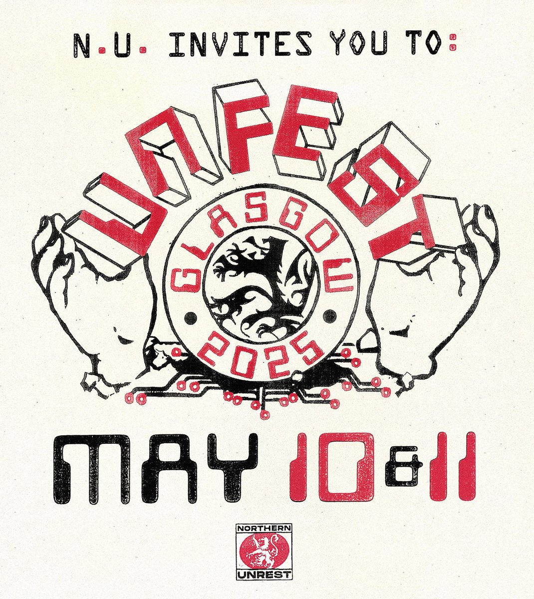 We’re booking another year of our fest in Glasgow this coming May 10 &amp; 11. Hope you can make it…