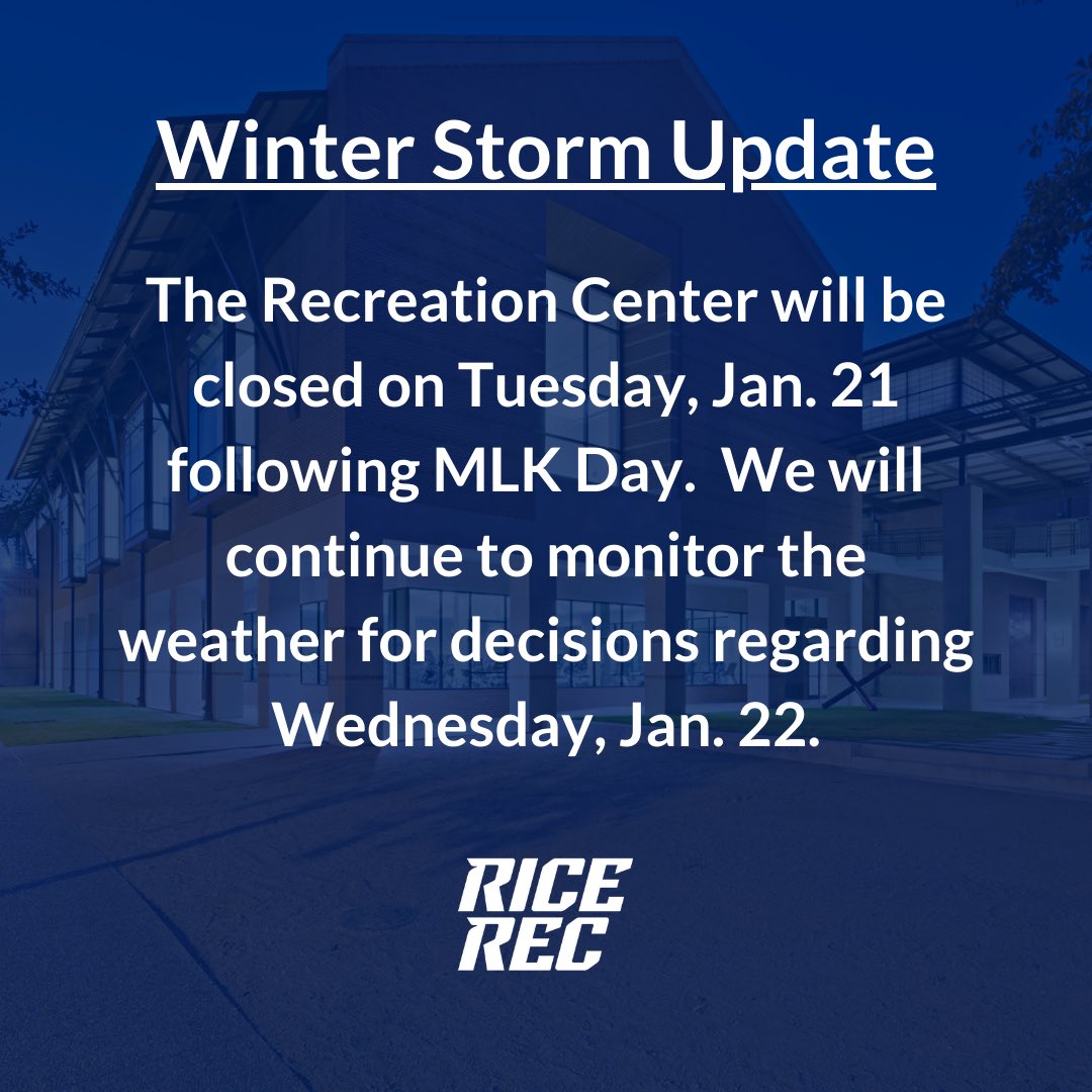 Rice Recreation tweet media