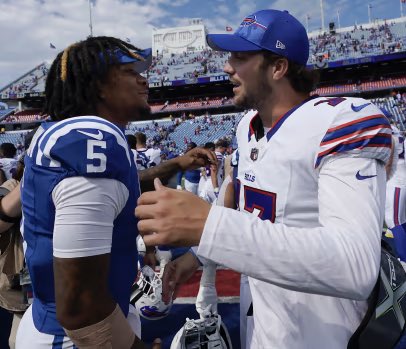 Colts quarterback Anthony Richardson will work with Josh Allen’s personal mechanics coach, Chris Hess, to refine his throwing motion, per <a href="/HolderStephen/">Stephen Holder</a> (espn.com/nfl/story/_/id…).

Allen credits Hess with helping him make a massive accuracy jump early on in his career.