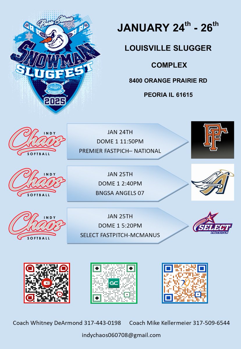 Chaos is heading to the Louisville Slugger Complex  this weekend.
