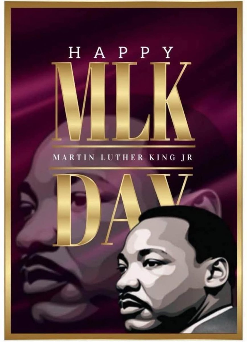 Today, we honor Dr. Martin Luther King Jr.’s legacy and celebrate his 96th birthday by advancing justice and unity. Let this day inspire us to take action, work together, and continue building a brighter future for all. Together, we are a force for good. #MLKDay