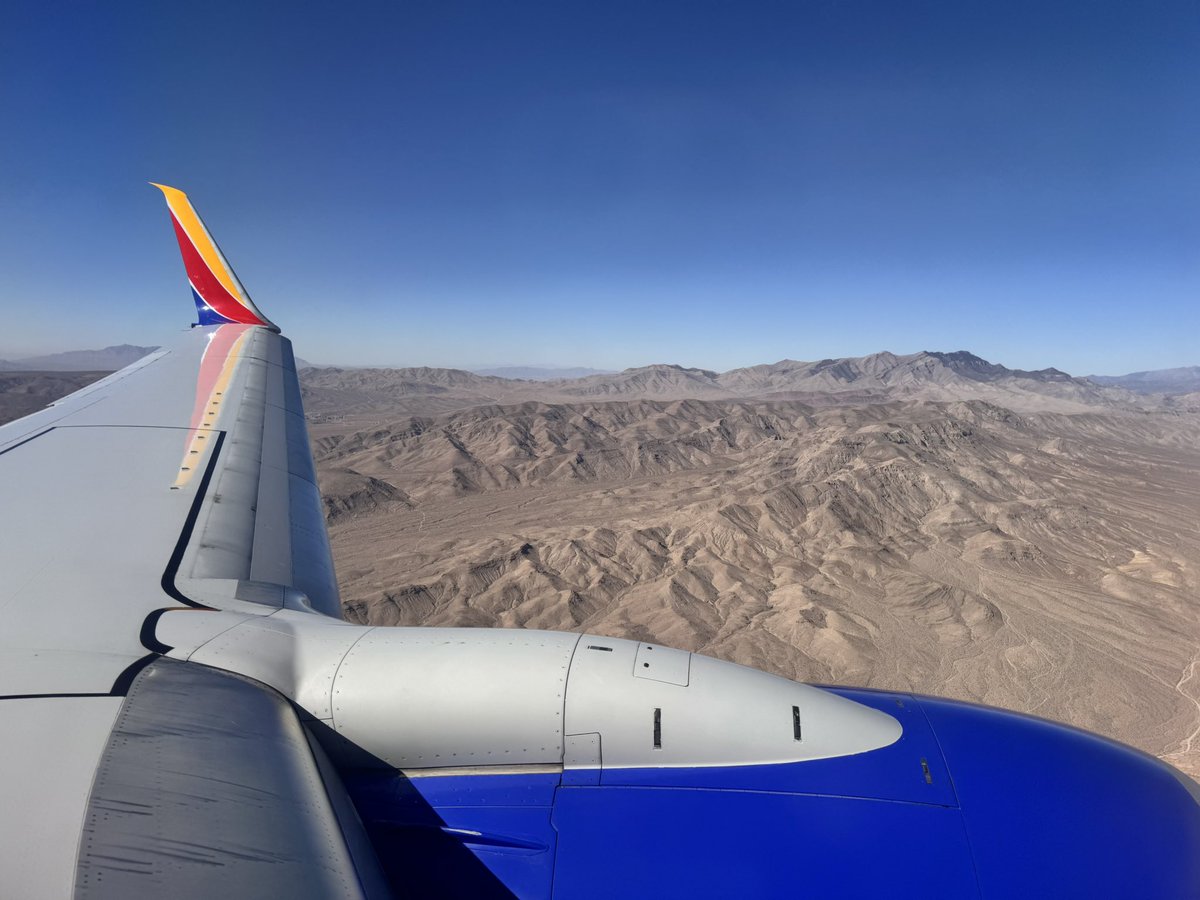 dmdenny's tweet photo. @SouthwestAir MCO to LAS.  Thanks for a smooth ride, late, but smooth https://t.co/KdhK4DuRSC