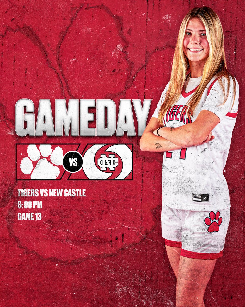 Time to start another rotation through the section as New Castle pays us a visit…

IT’S GAMEDAY!! ❤️🤍

🆚 New Castle
⏰ 6:00 PM (varsity only)
🏠 Moon Area HS
📍 Coraopolis, PA