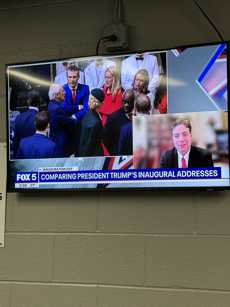 JMatter_TV's tweet image. Capital One Arena watches FOX5 on Inauguration Day! 🇺🇸📺 You should too! #fox5dc #gooddaydc #fox5 #fox #washingtondc #InaugrationDay