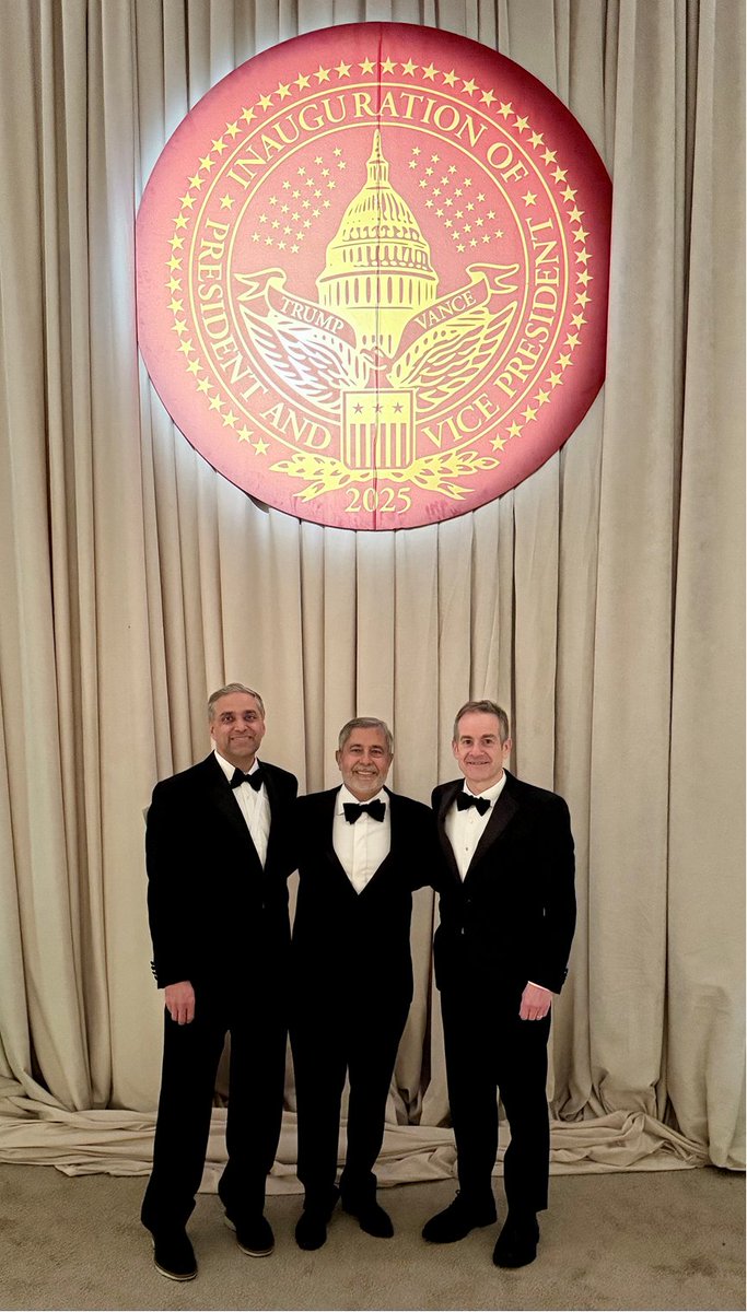 Congrats to <a href="/realDonaldTrump/">Donald J. Trump</a> on today’s inauguration. I’m excited about the future of U.S. leadership in memory semiconductor manufacturing and AI. Looking forward to working together to build U.S. tech leadership.