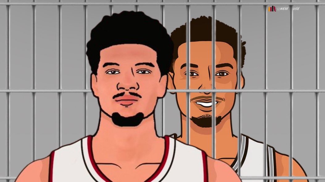 Wemby when being guarded by Kel’el Ware last night:

5 PTS
2-10 FG (20%)
0-4 3PT (0%)
1 TOV

Put him in prison and threw the key away 🔒