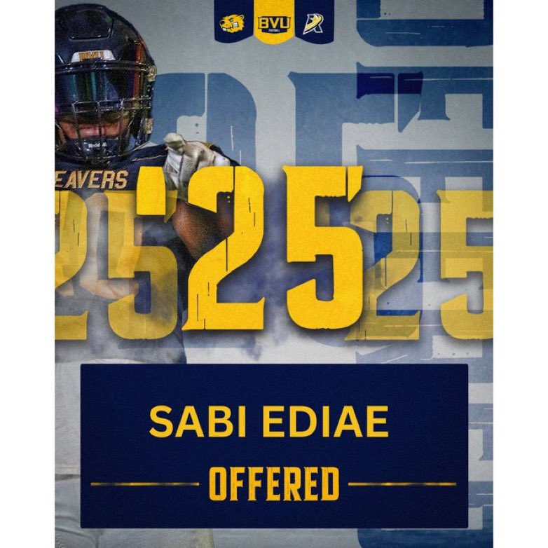 sabi ediae 🇳🇬 (@osabuohienediae) on Twitter photo #AGTG For my An offer from <a href="/BVUAthletics/">Beaver Athletics</a> after a great combo with <a href="/Coach_Dickinson/">Austin Dickinson</a>!! To God u give the glory🤞🏾<a href="/Kscott9983/">Coach K.Scott</a> <a href="/trucker89/">Taurus Rucker</a> <a href="/CoachDC940/">David Cavitt</a> @N_Garland_HS_FB <a href="/NGHS_Raiders/">North Garland HS</a> <a href="/NGHSRAID3RATHDP/">NORTHGARLANDRAIDERSATHLETICS</a> #AGTG For my An offer from <a href="/BVUAthletics/">Beaver Athletics</a> after a great combo with <a href="/Coach_Dickinson/">Austin Dickinson</a>!! To God u give the glory🤞🏾<a href="/Kscott9983/">Coach K.Scott</a> <a href="/trucker89/">Taurus Rucker</a> <a href="/CoachDC940/">David Cavitt</a> @N_Garland_HS_FB <a href="/NGHS_Raiders/">North Garland HS</a> <a href="/NGHSRAID3RATHDP/">NORTHGARLANDRAIDERSATHLETICS</a>