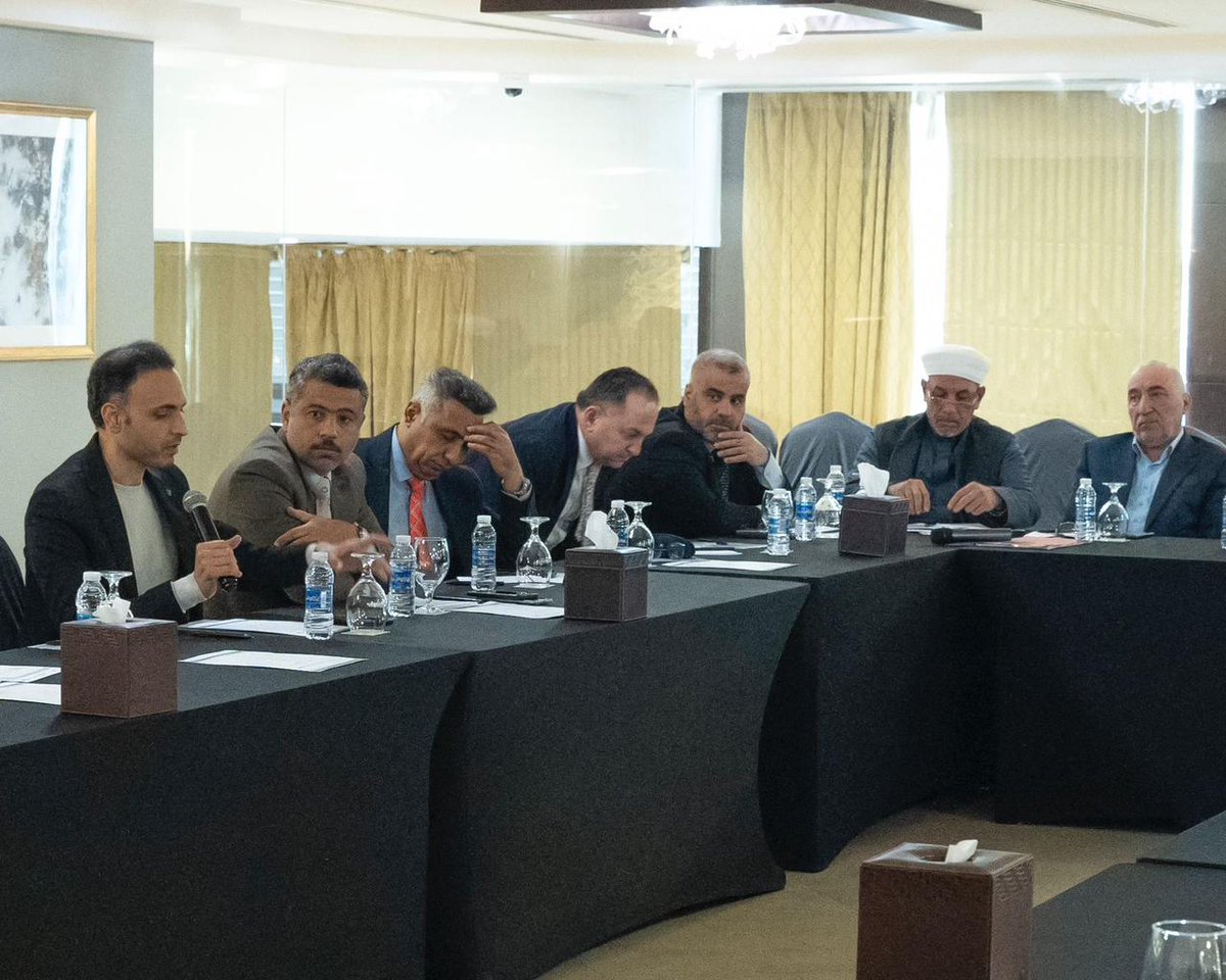 KhanimL's tweet photo. https://t.co/3YIFZVP900
بغداد
19/1/25

أقامت منظمة أسودة، وبالتعاون مع مركز مستقبل العراق لدعم الديمقراطية،  و بدعم من منظمة Equality Now ، جلسة حوارية وتشاورية ��ول
القوانين الخلافية في مجلس النواب وموقف المجتمع المدني
بحضور نخبة من النواب، أساتذة الجامعات، ممثلي المنظمات مجتمع المدنى والسادة من المؤسسات الدينية.

Baghdad
19/1/2025
Asuda Organization, in collaboration with the Iraq Future Center for Democracy Support and with the support of Equality Now, held a dialogue and consultative session on:
"Contentious Laws in the Parliament and the Position of Civil Society"
With the participation of a selected group of parliament members, university lecturers, organizational representatives, and dignitaries from religious institutions.